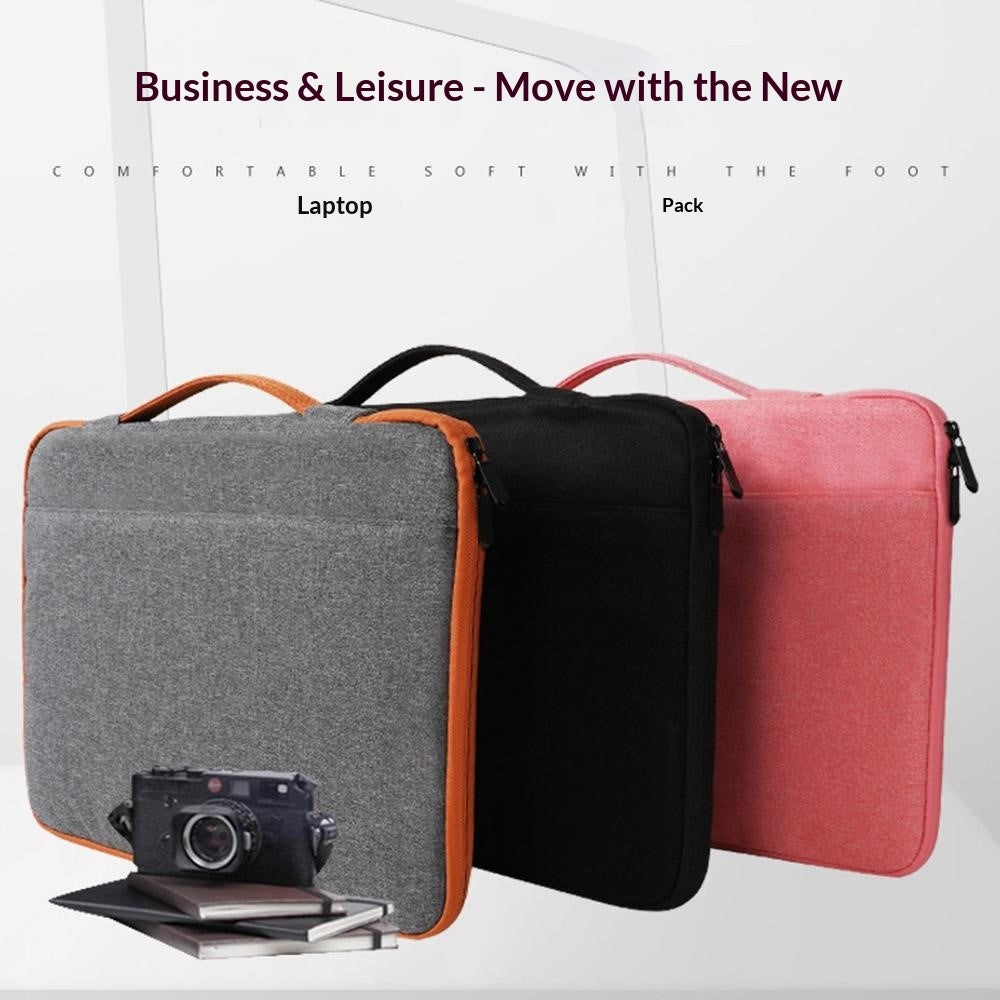 Portable Laptop Bag 15.6  /  16.1 Inch Sleeve Case Waterproof Oxford Cloth Anti Shock Lightweight with Handle