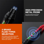 HABOTEST HT662 Brake Fluid Tester Audio Visual Dual Alarm LCD Display Digital Tester Pen (without Battery)