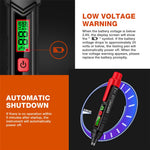 HABOTEST HT662 Brake Fluid Tester Audio Visual Dual Alarm LCD Display Digital Tester Pen (without Battery)