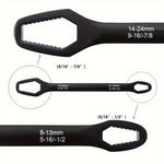 230mm Universal Torx Wrench 8-24mm Chrome Vanadium Steel Double-Head Self-Tightening Wrench