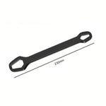 230mm Universal Torx Wrench 8-24mm Chrome Vanadium Steel Double-Head Self-Tightening Wrench