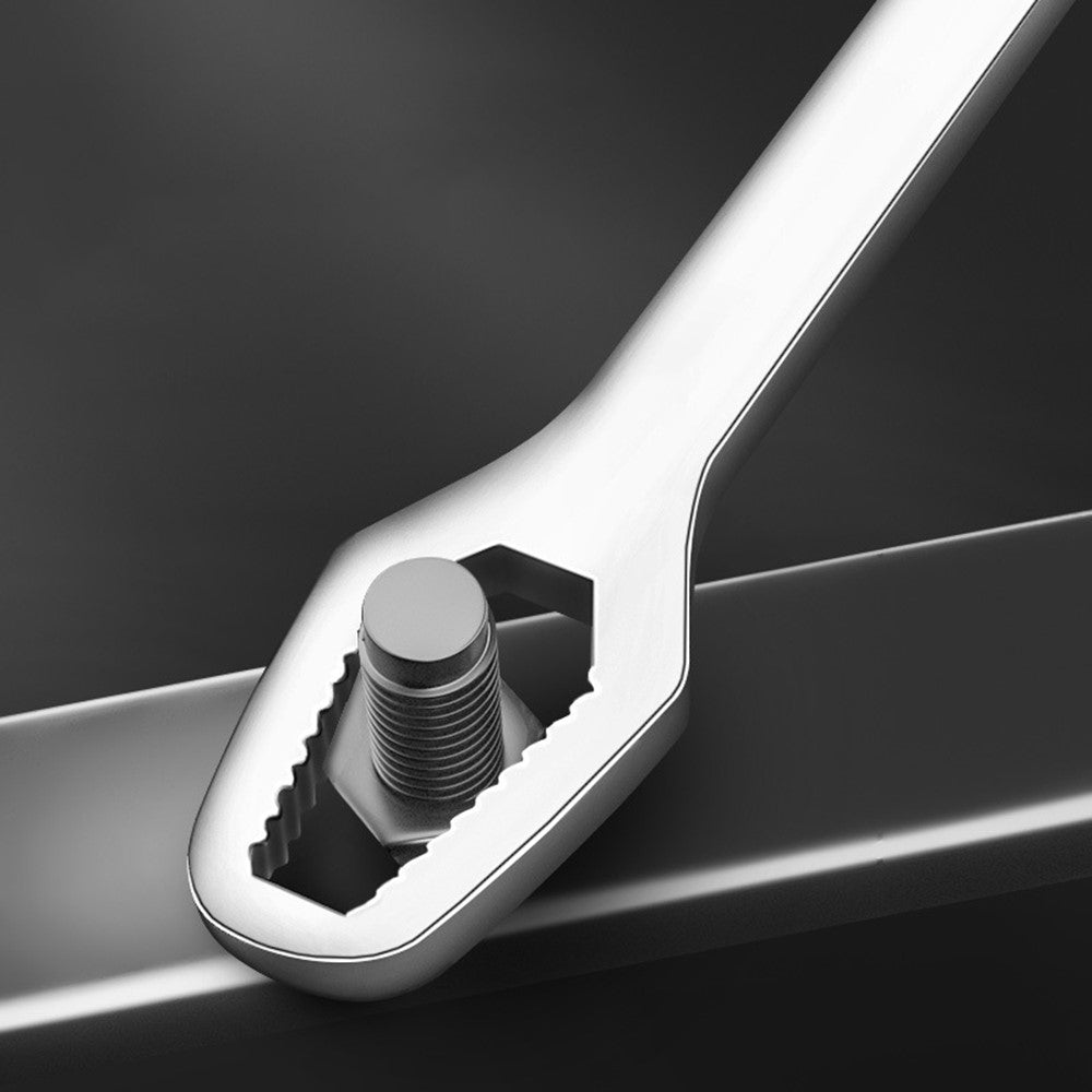 150 mm universal Torx-nøgle 3-17 mm kromvanadiumstål dobbelthovedet selvspændende nøgle