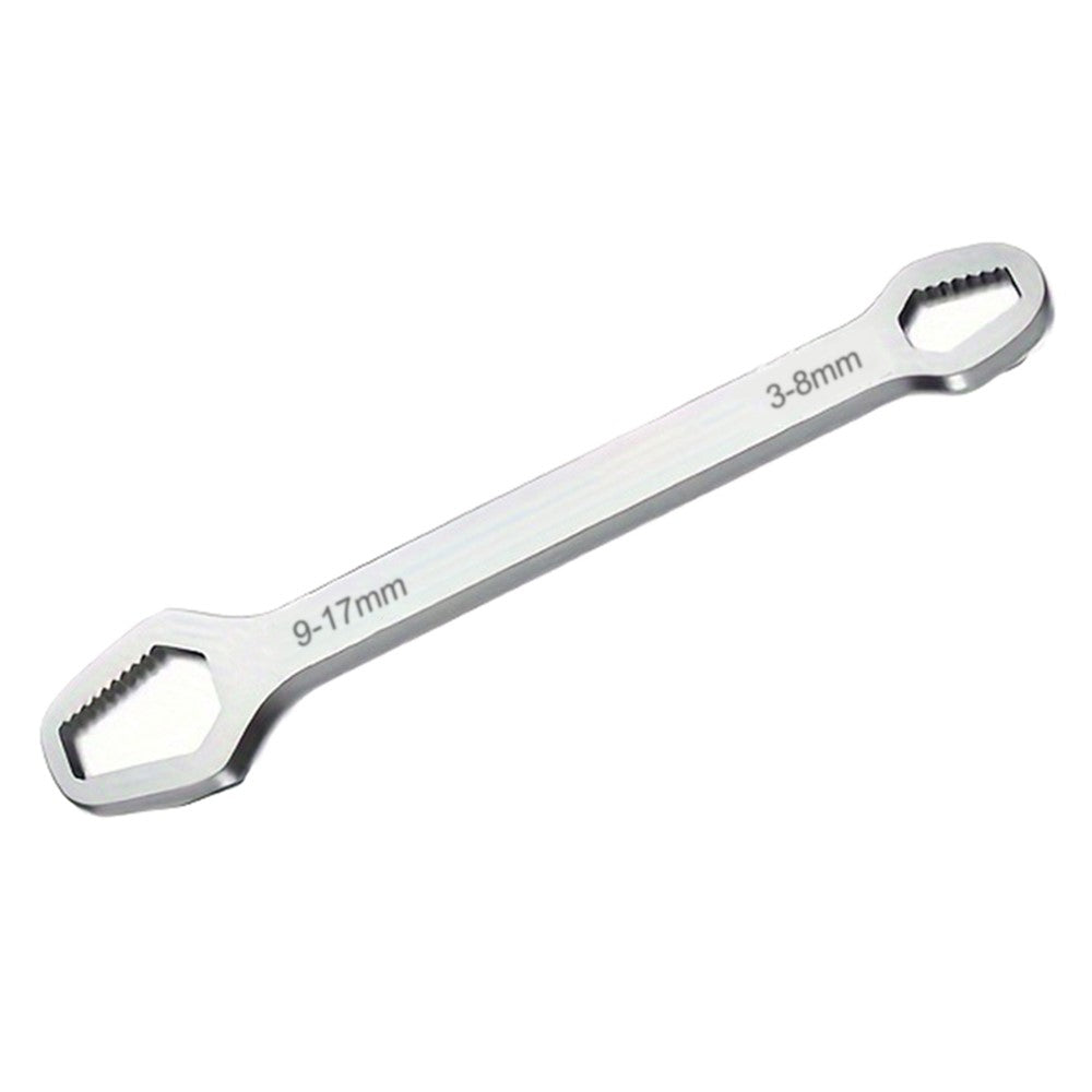 150 mm universal Torx-nøgle 3-17 mm kromvanadiumstål dobbelthovedet selvspændende nøgle