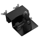 Universal Security Camera Mount for Railing Gutter Weatherproof Aluminum Alloy Pan Tilt Bracket with 1 / 4 Inch Screw