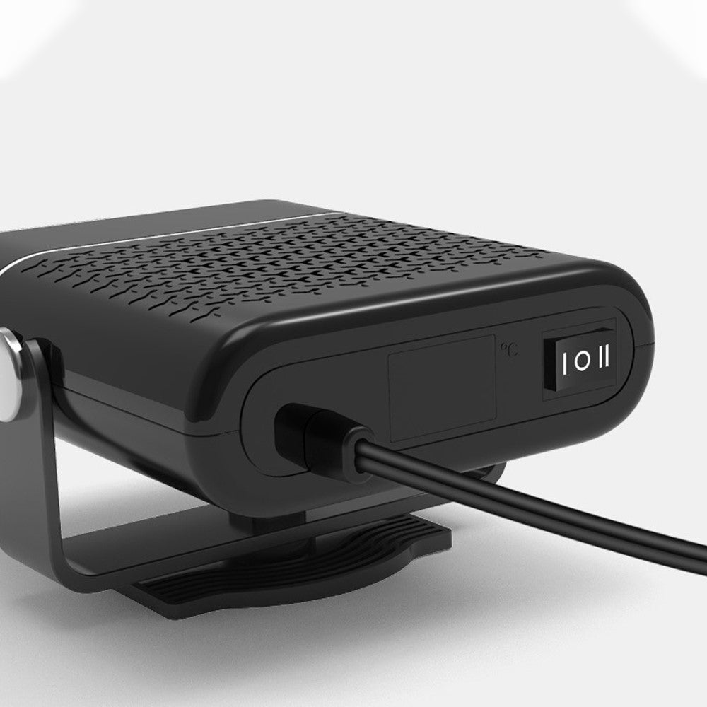 12V 2-i-1-bilvarmer med defroster, justerbar bilmonteret varmeblæser, 120W køle- og varmeblæser til køretøj