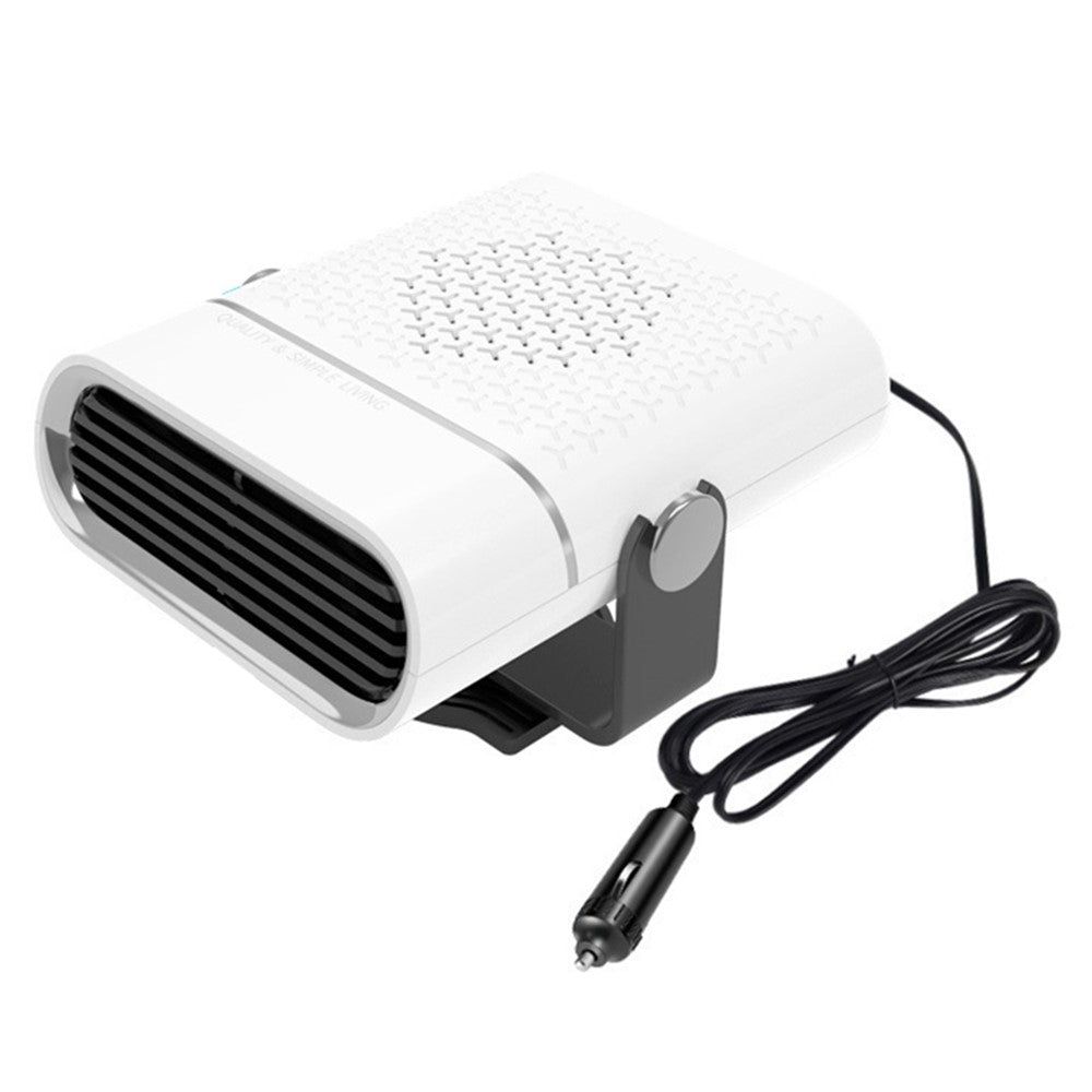 12V 2-i-1-bilvarmer med defroster, justerbar bilmonteret varmeblæser, 120W køle- og varmeblæser til køretøj