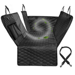 cwd007 Dog Car Seat Cover Splash-proof Dog Seat Cover Non-slip Dog Hammock Anti-scratch Protection Cover for Car Back Seat with 2 Pockets