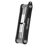 YELANGU LW-A02 10-in-1 Aluminum Alloy + Steel Multi-Function Wrenches Portable Repairing Tool