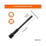 1 / 2 Inch Square Drive Extended Socket Chrome Vanadium Steel Hex Shank Socket Auto Repair Tool 8mm