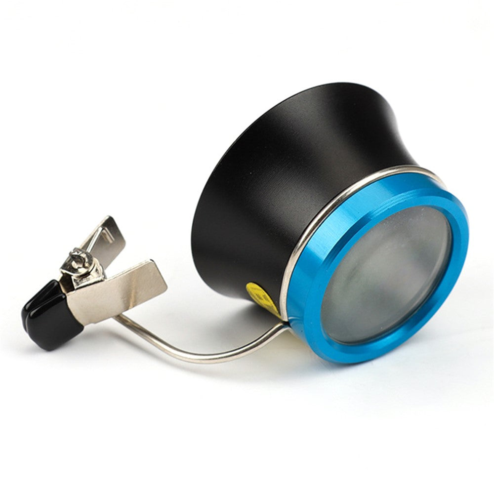 Urmagerens reparationsværktøj, smykkeidentifikation, urreparation, 10X metalforstørrelsesglas
