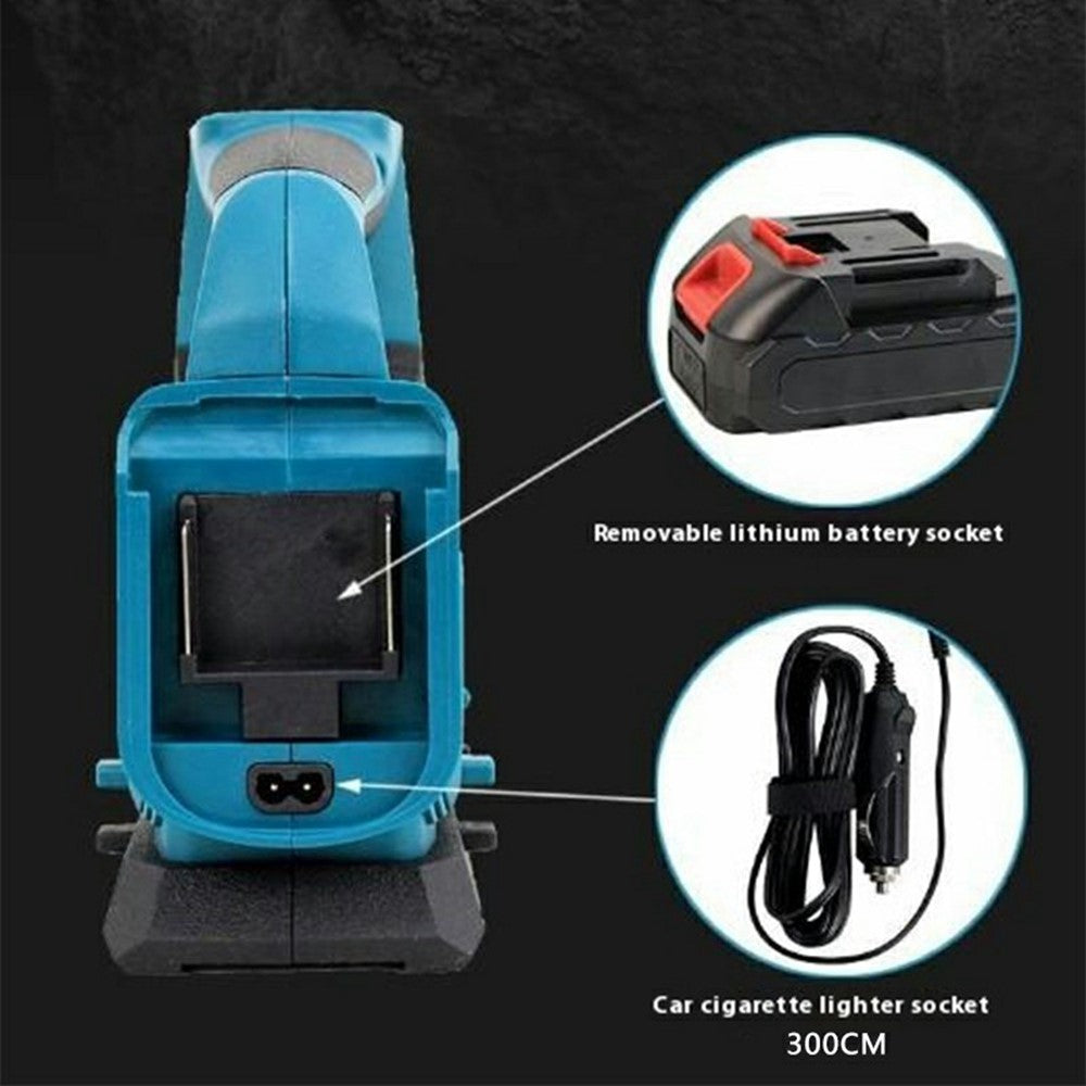 Cordless Tyre Inflator Air Compressor 150 PSI Digital Display Car Cigarette Lighter Pump with 1 Battery