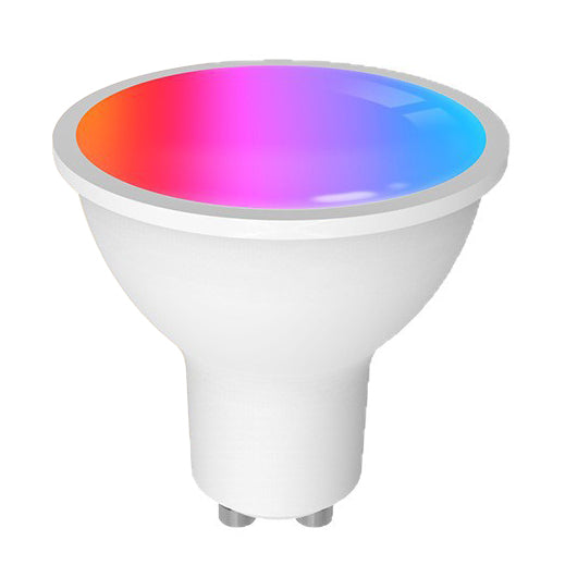 MOES Matter Smart GU10 LED-pærer, farveskiftende WiFi Smart-pærer, 2700K-6500K dæmpbare, Smart Life fjernbetjening