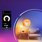 MOES Matter Smart GU10 LED-pærer, farveskiftende WiFi Smart-pærer, 2700K-6500K dæmpbare, Smart Life fjernbetjening