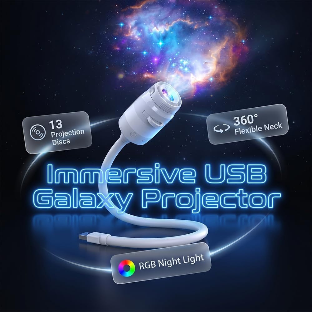 Galaxy Star Projector (12 Discs)