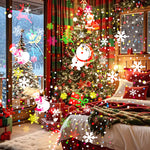 W883 LED Projector Light 16 Patterns USB Powered Adjustable Stand for Christmas Halloween Party
