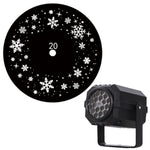 W883 LED Projector Light 16 Patterns USB Powered Adjustable Stand for Christmas Halloween Party