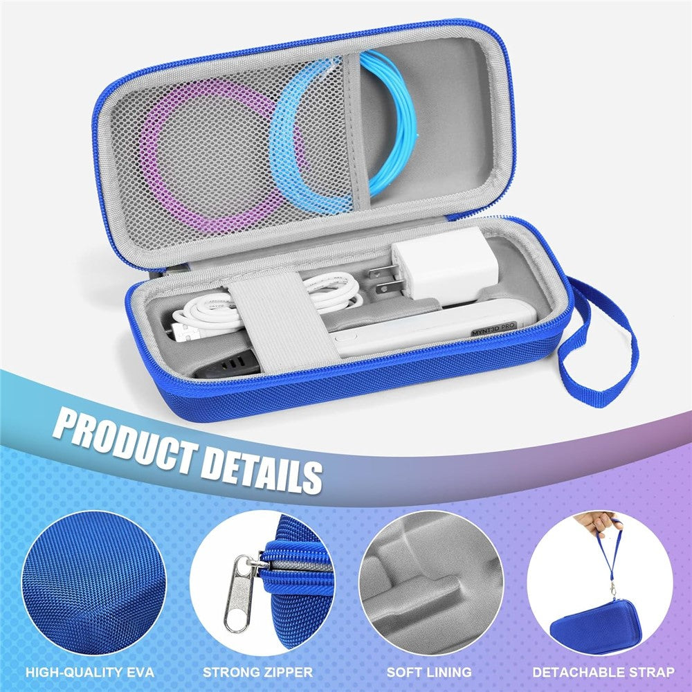 Storage Box for MYNT3D Super  /  Professional  /  Pro Printing 3D Pen Carrying Case Portable Hard Shell