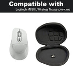 Til Logitech Signature Comfort Plus M850L Trådløs Mus Rejseetui PU + EVA Hård Skal Bærbar Opbevaringstaske