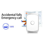 C20 Wireless Caregiver Pager Smart Call System with 1 SOS Call Button and 3 Receivers Nurse Calling Alert Patient Help Button EU Plug