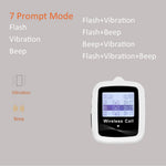 CTW07 EU Plug Wireless Alert Button Call Button for Elderly Emergency, Alert System for Seniors, 4 SOS Call Buttons and 1 Digital Screen Receiver