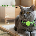 Silicone Case for Tile Sticker(2024) Bluetooth-compatible Pet Tracker Cover Pet Collar Protective Cover