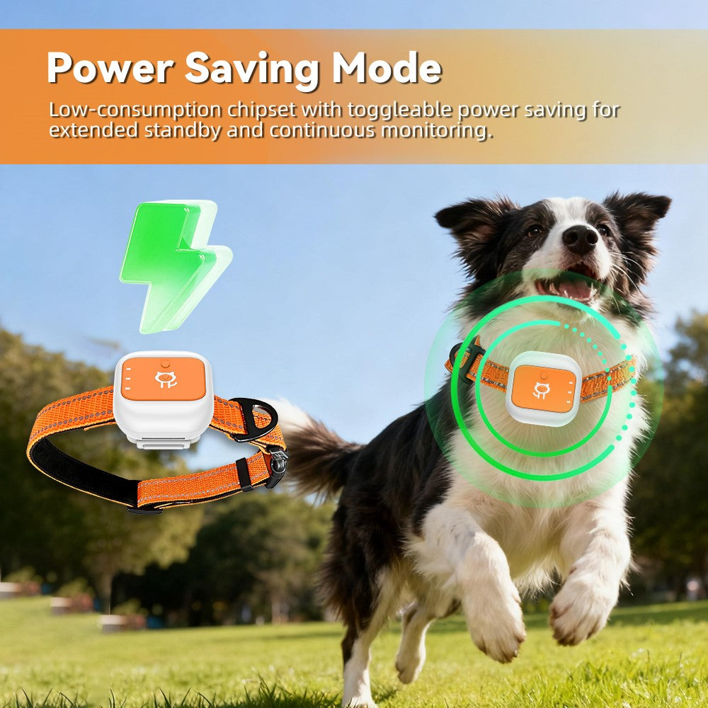 G01 Waterproof Smart Pet Tracker WiFi+GPS Positioning Anti-Lost Collar for Cats Dogs, Eurasian Version