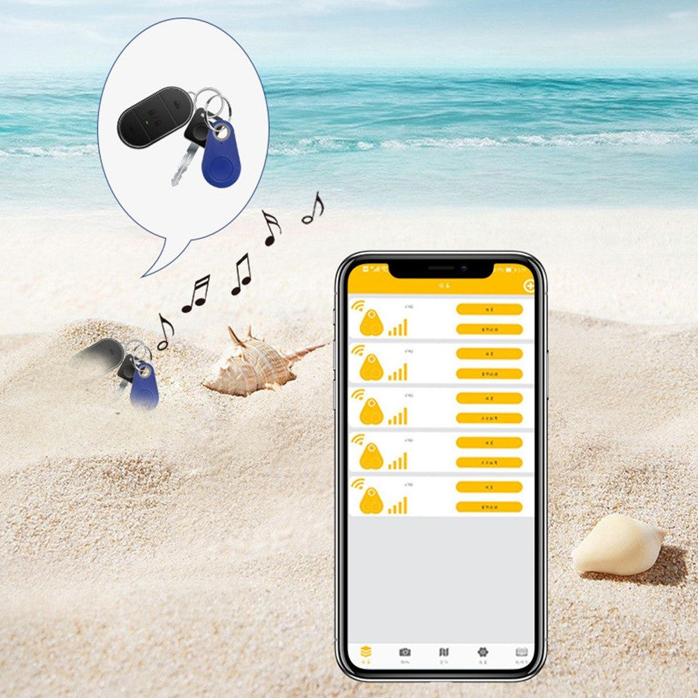 FD-01 Smart Bluetooth-compatible Item Locator Two-Way Finder Key Wallet Dog Tracker Anti-Lost Tag Alarm Reminder