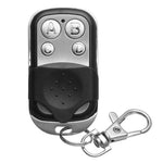 433MHz EV1527 trådløs fjernbetjening med indlæringskode, metal, 4 knapper, senderkontrol til garageport