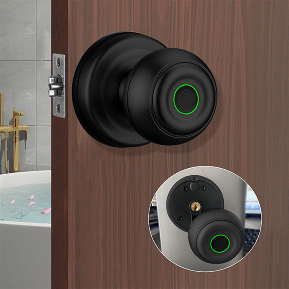 K01 Smart Fingerprint Lock Aluminum Alloy Biometric Lock Door Knob Home Security