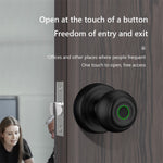 K01 Smart Fingerprint Lock Aluminum Alloy Biometric Lock Door Knob Home Security