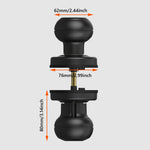K01 Smart Fingerprint Lock Aluminum Alloy Biometric Lock Door Knob Home Security