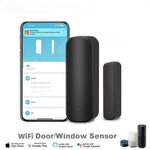 90080 WiFi Smart Door Sensor Tuya APP Remote Control Alexa Voice Control Anti-Theft Alarm for Home Hotel Security