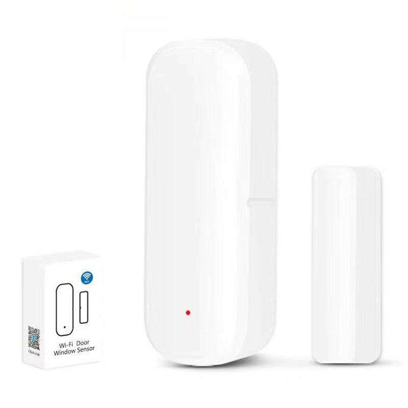 90080 WiFi Smart Door Sensor Tuya APP Remote Control Alexa Voice Control Anti-Theft Alarm for Home Hotel Security