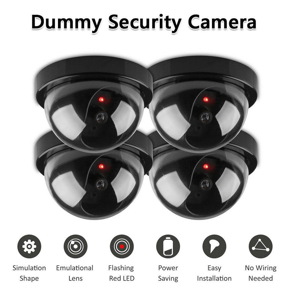 Dummy Wireless Security Camera Home Surveillance Fake Dome CCTV Model Indoor Outdoor False Hemisphere Simulation Camera