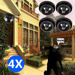 Dummy Wireless Security Camera Home Surveillance Fake Dome CCTV Model Indoor Outdoor False Hemisphere Simulation Camera