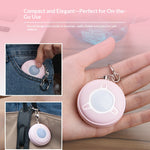 SC300 130dB Personal Safety Alarm with LED Strobe Flashlight USB-C Rechargeable