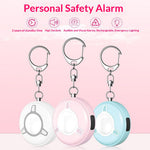 SC300 130dB Personal Safety Alarm with LED Strobe Flashlight USB-C Rechargeable