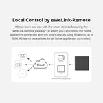 SONOFF R5 Smart WiFi trådløs berøringsvægfjernbetjeningskontakt 6-gang lyskontakt Scenelysstyring