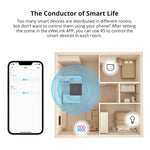 SONOFF R5 Smart WiFi trådløs berøringsvægfjernbetjeningskontakt 6-gang lyskontakt Scenelysstyring
