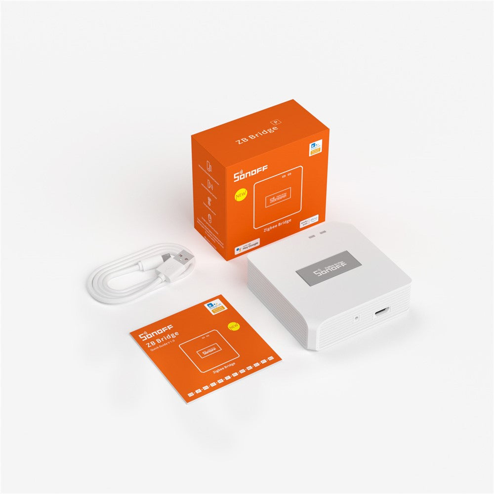SONOFF ZB Bridge-P ZB Bridge Smart ZigBee Bridge Hub Gateway Understøtter WiFi/Zigbee Dual-Protocol APP-styring Styring af flere enheder til hjemmet