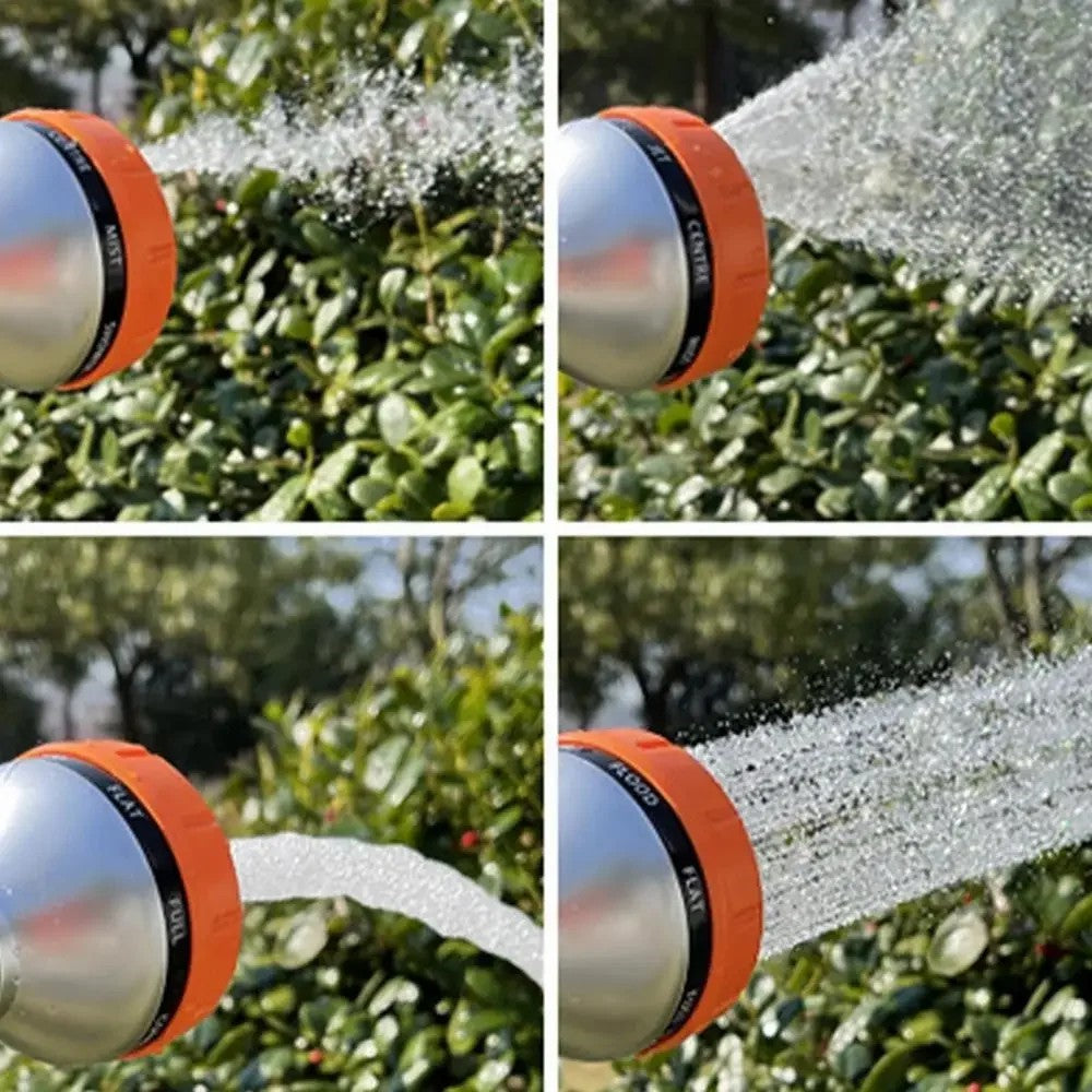 Household Car Washing Spray Nozzle High Pressure Water Spray Multiple Spray Modes Car Water Gun Cleaning Tool