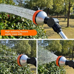Household Car Washing Spray Nozzle High Pressure Water Spray Multiple Spray Modes Car Water Gun Cleaning Tool