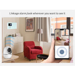 CS118 WiFi GSM Stöldskydd Inbrottslarm Smart Larmsystem 3 Dörr Magnetiska Sensorer 2 Fjärrkontroller Pekskärm Värd Tuya App Röststyrning Säkerhetssystem
