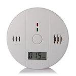 CO999 Carbon Monoxide Alarm Detector Replaceable Battery-Operated CO Alarm Detector with LCD Display for Home School Office (battery not included)