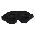 Ergonomic 3D Sleeping Mask Polyester Eye Mask Blindfold with Adjustable Strap