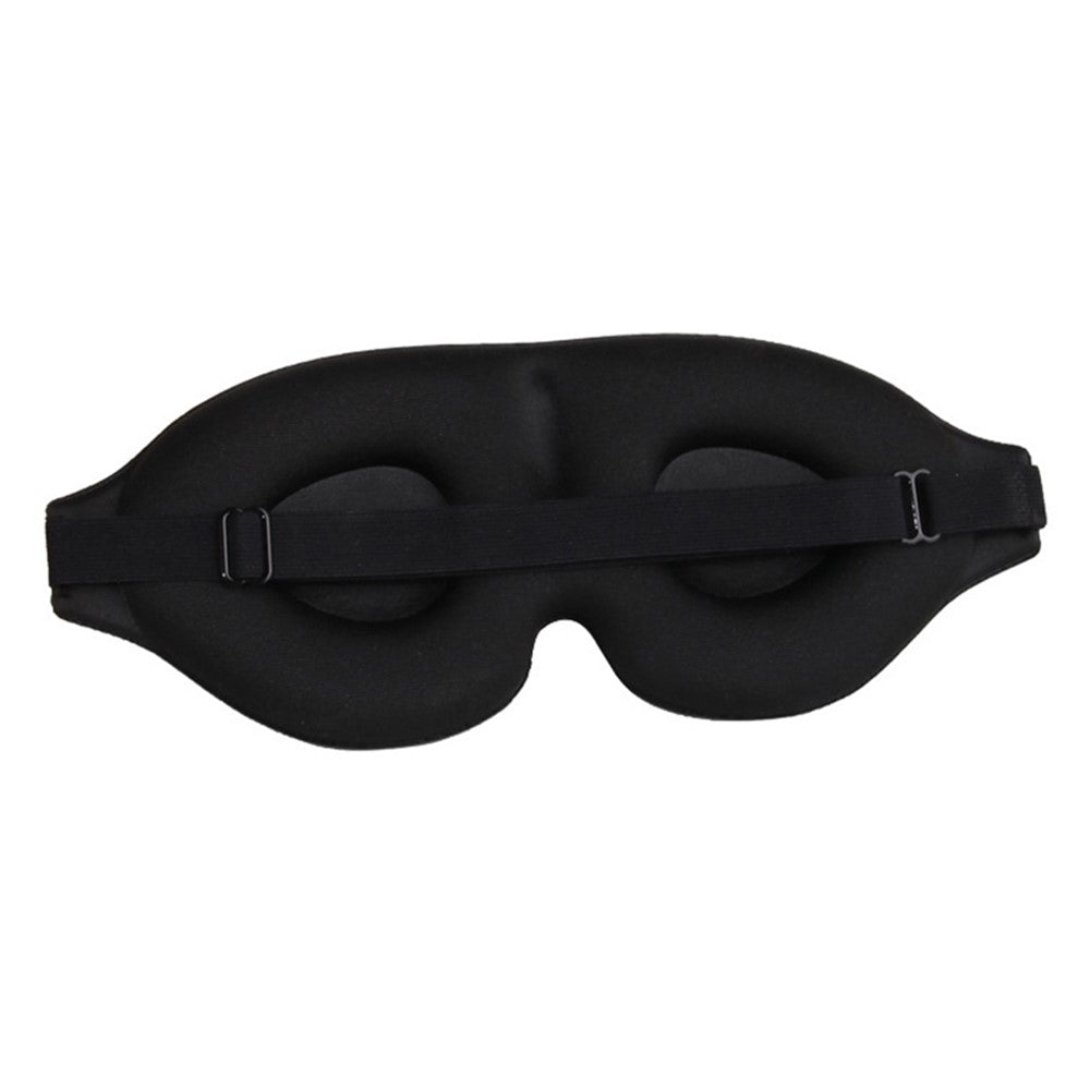 Ergonomic 3D Sleeping Mask Polyester Eye Mask Blindfold with Adjustable Strap