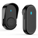 D11 320m fjärrstyrd dörrklocka Intelligent 433MHz trådlös dörrklocka Hemvälkomstdörrklocka, EU-kontakt