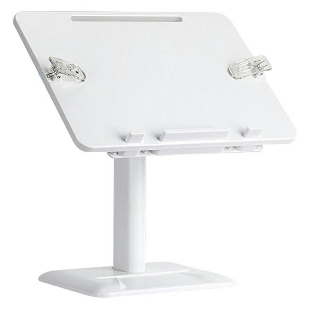 Upgraded Children Reading Book Holder Stand Telescopic Adjustable Angle Desktop Floor ABS Reading Rack
