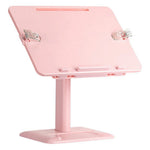 Upgraded Children Reading Book Holder Stand Telescopic Adjustable Angle Desktop Floor ABS Reading Rack