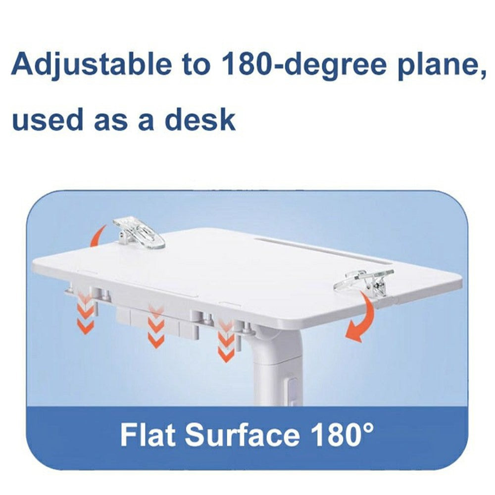 Upgraded Children Reading Book Holder Stand Telescopic Adjustable Angle Desktop Floor ABS Reading Rack